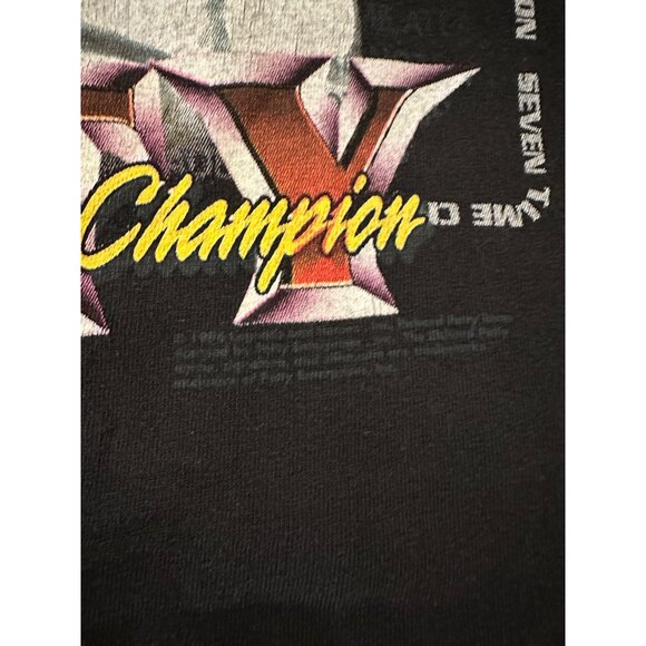 VTG 80s Richard Petty Legends & Heroes 7x Champion T-Shirt  Mens XL Cotton Read - Picture 7 of 11